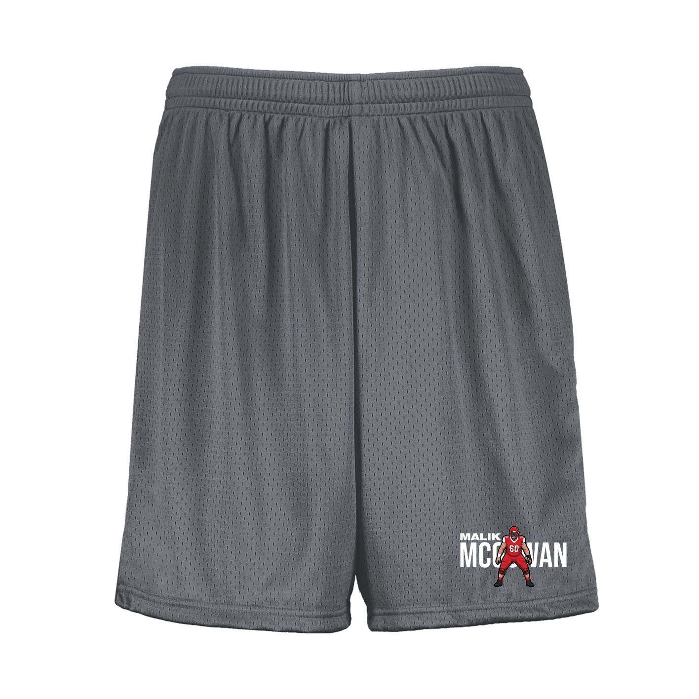 Shorts — Player Name in Grey