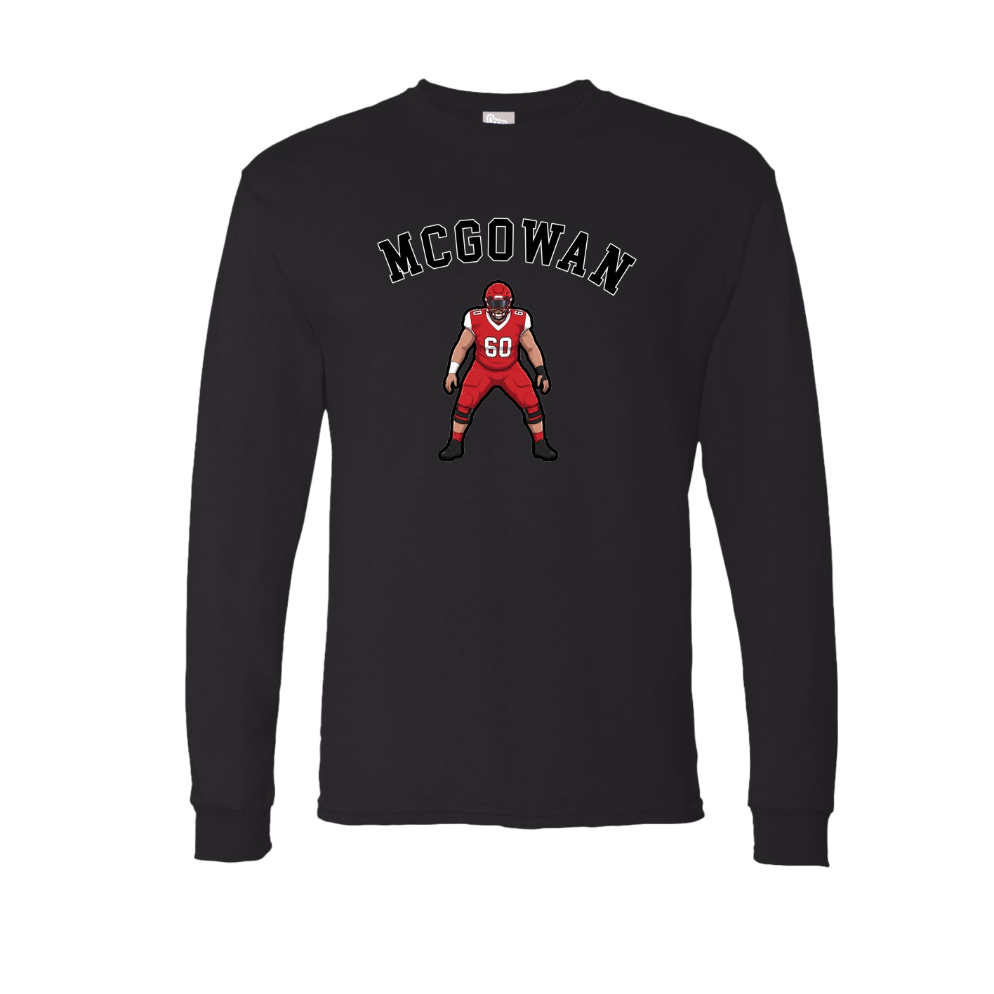 Long Sleeve Tee — Shirsey Arch in Black