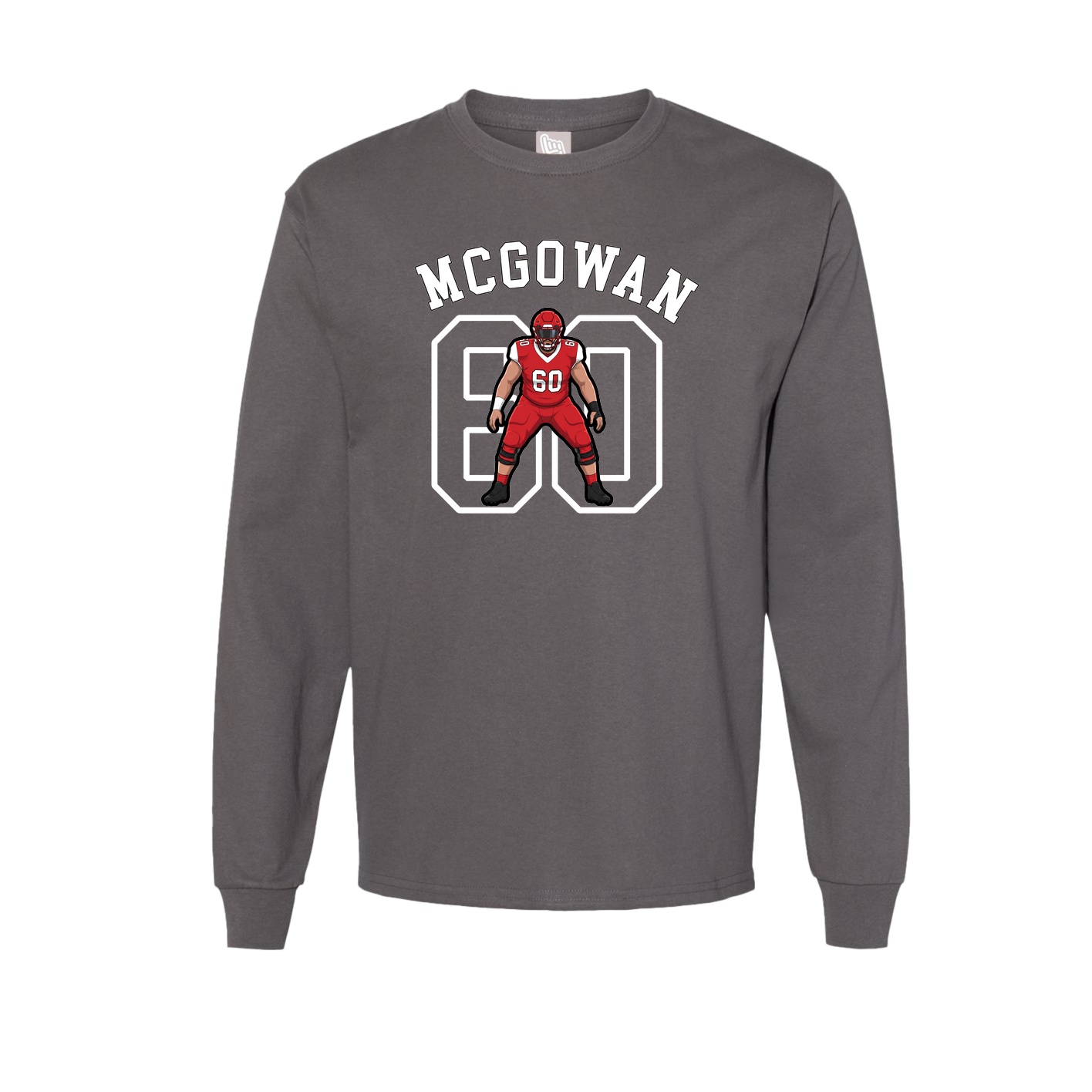 Long Sleeve Tee — Shirsey Arch in Grey