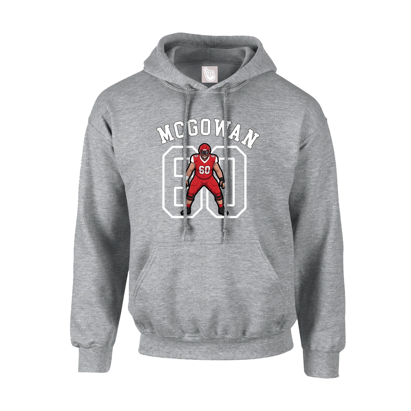 Hoodie — Shirsey Arch in Grey