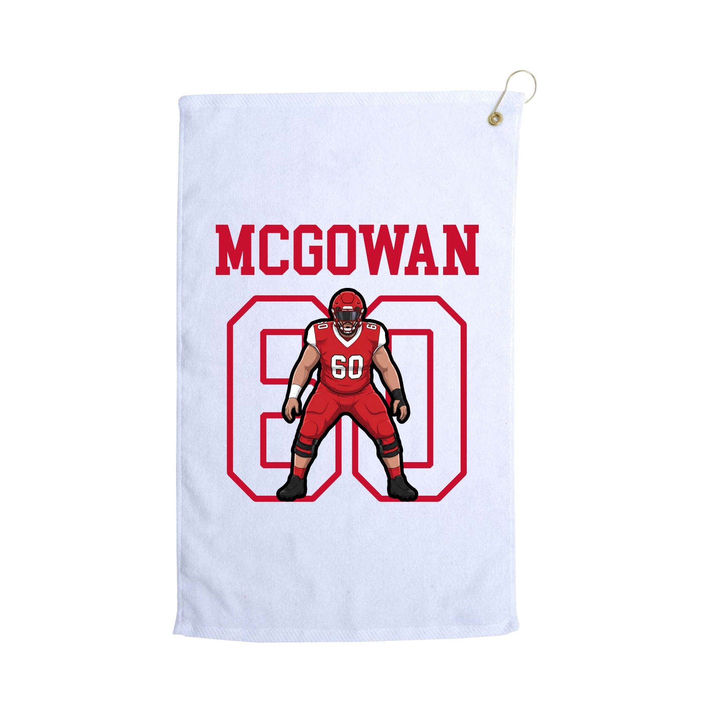 Golf Towel — Shirsey in White