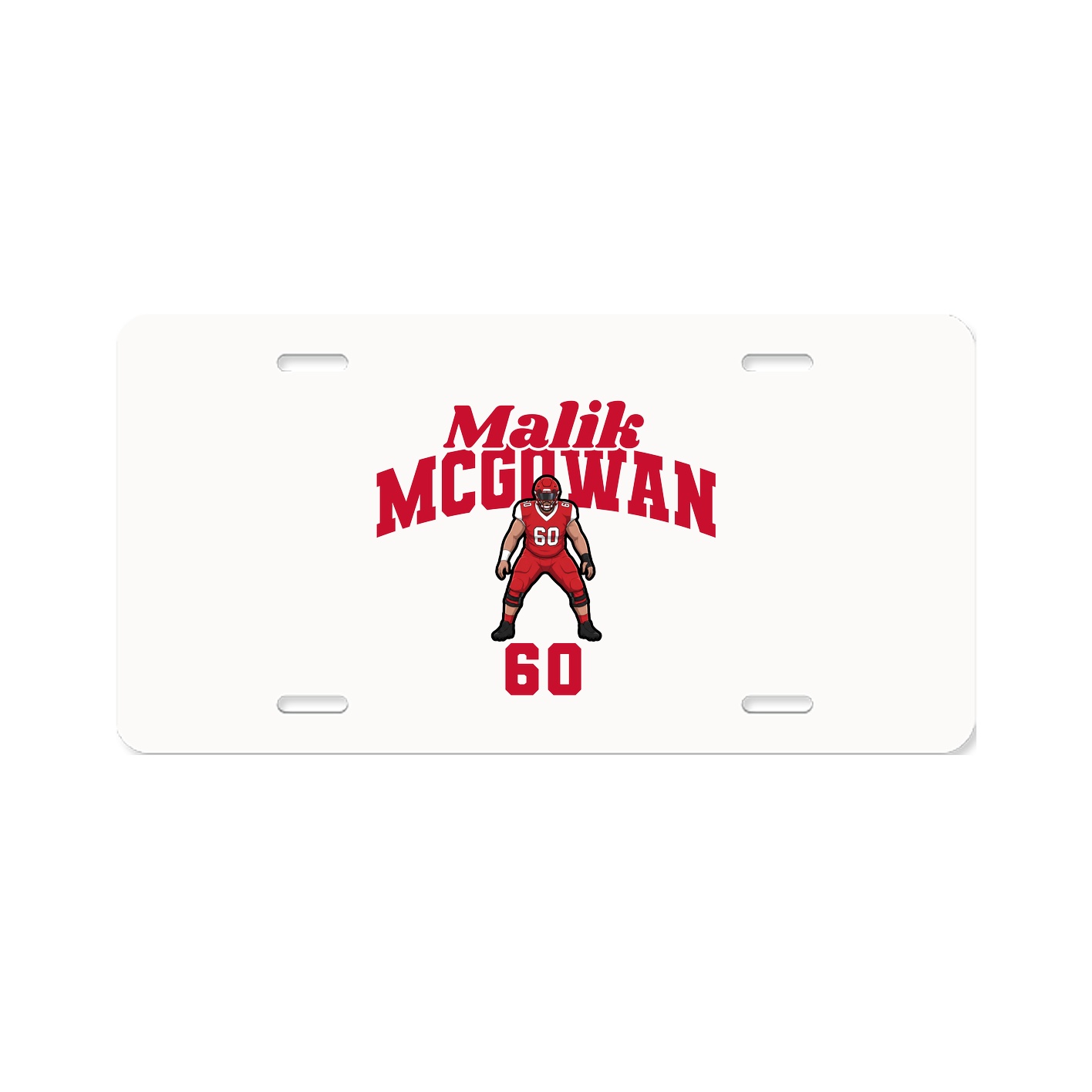 License Plate — Signature Arch in Classic