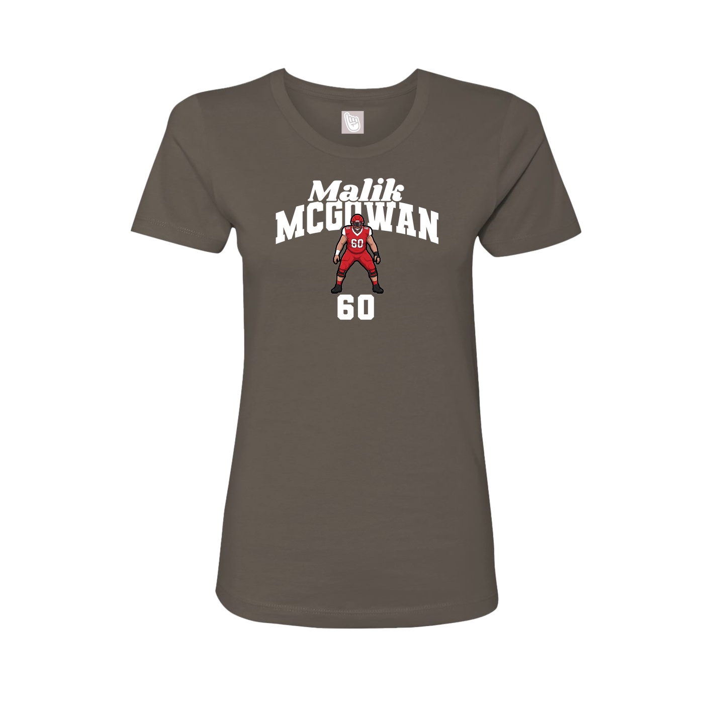 Womens Tee — Signature Arch in Grey