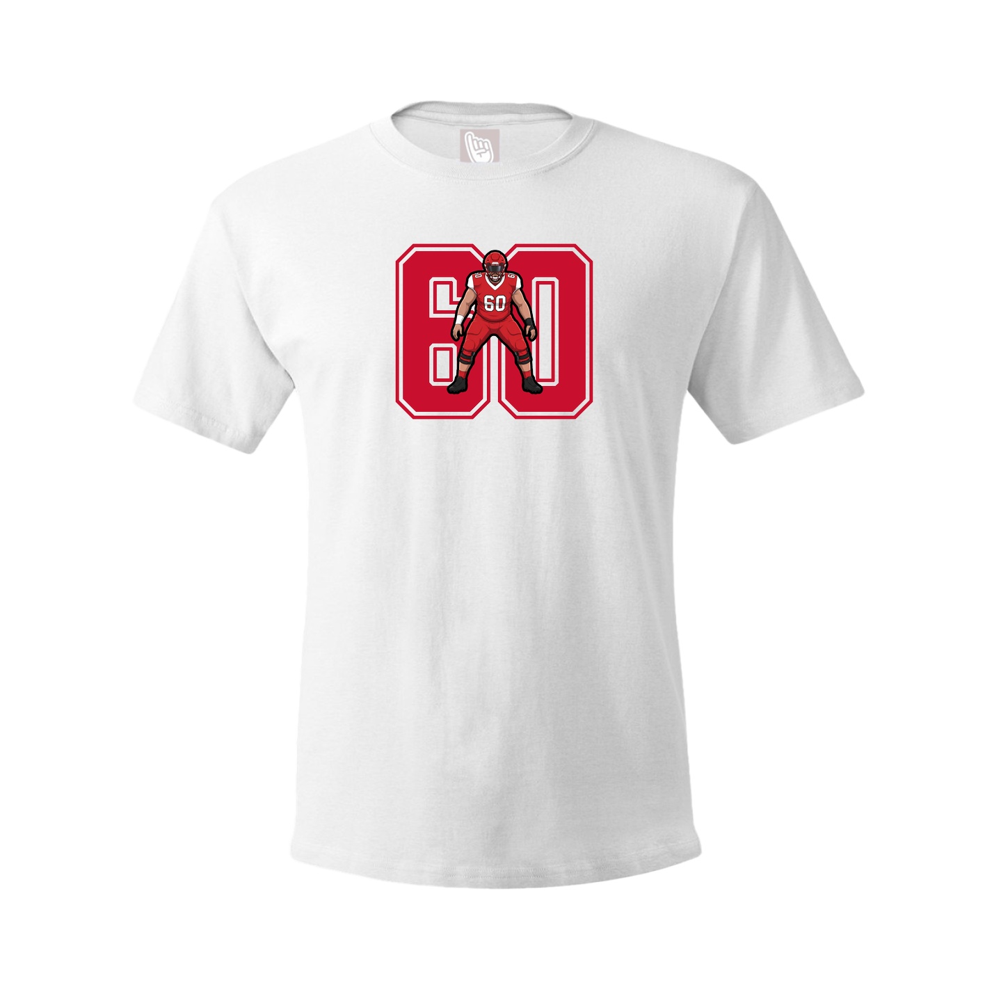 Tee — Number in White