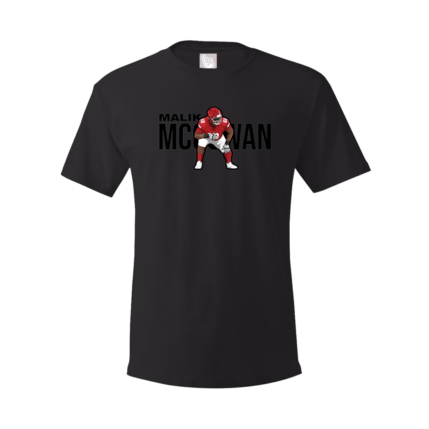 Youth Tee — Player Name in Black