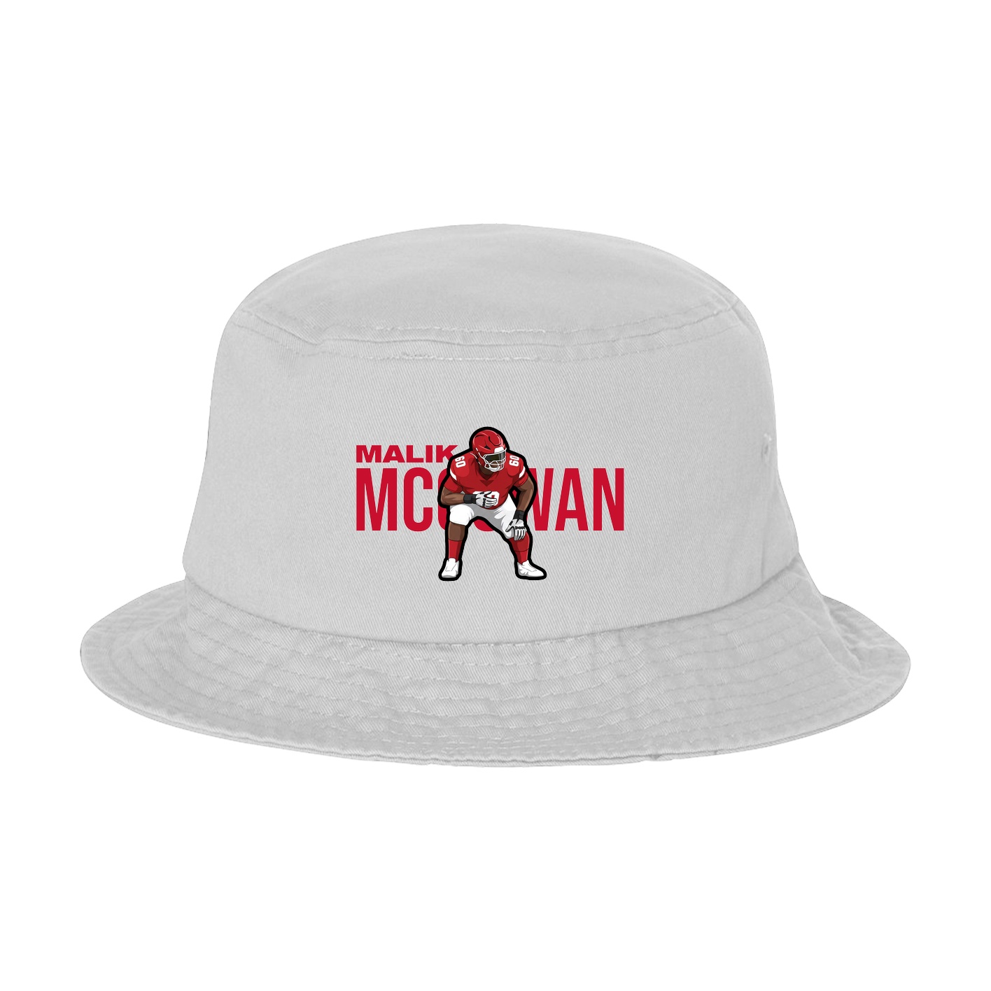 Bucket Cap — Player Name in White