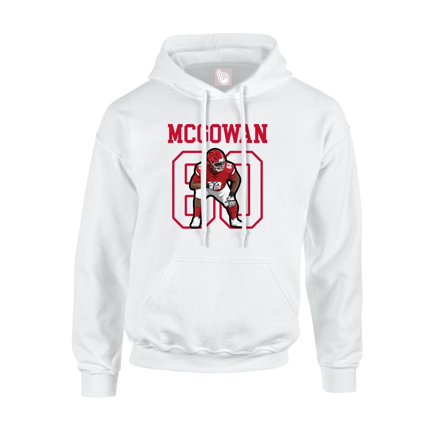 Youth Hoodie — Shirsey in White