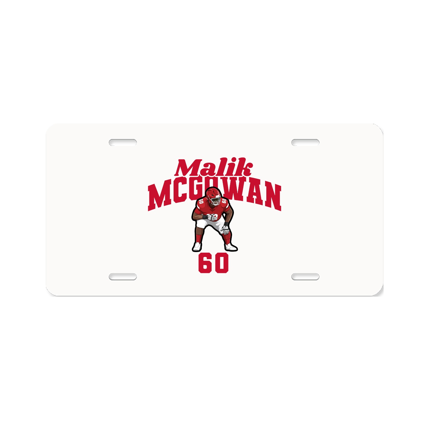 License Plate — Signature Arch in Classic