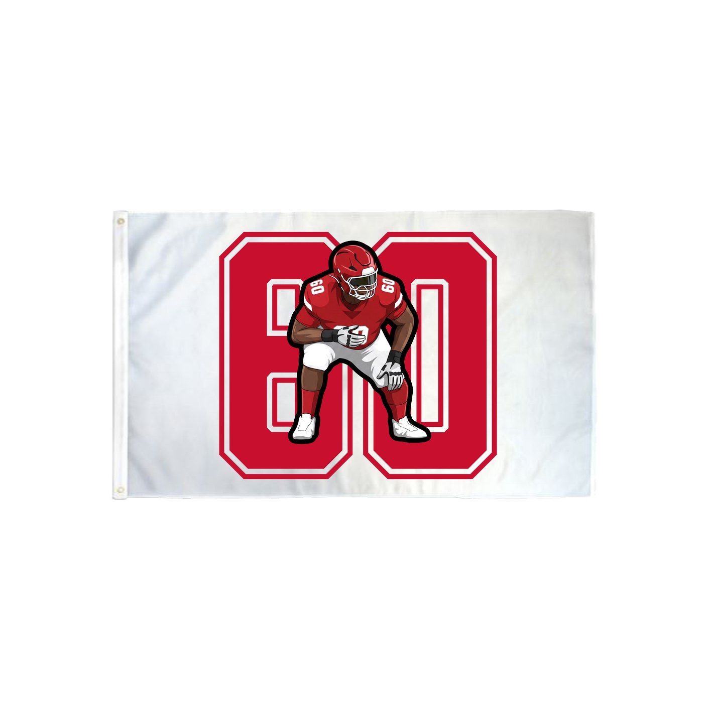 3x5 Flag — Number in Classic