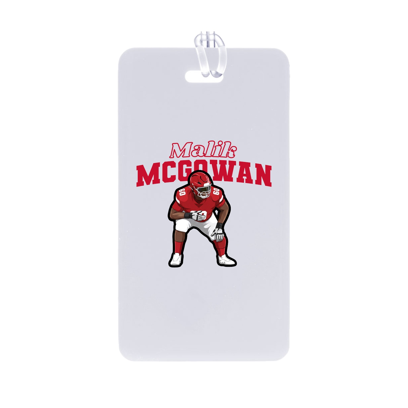 Bag Tag — Name Arch in Classic