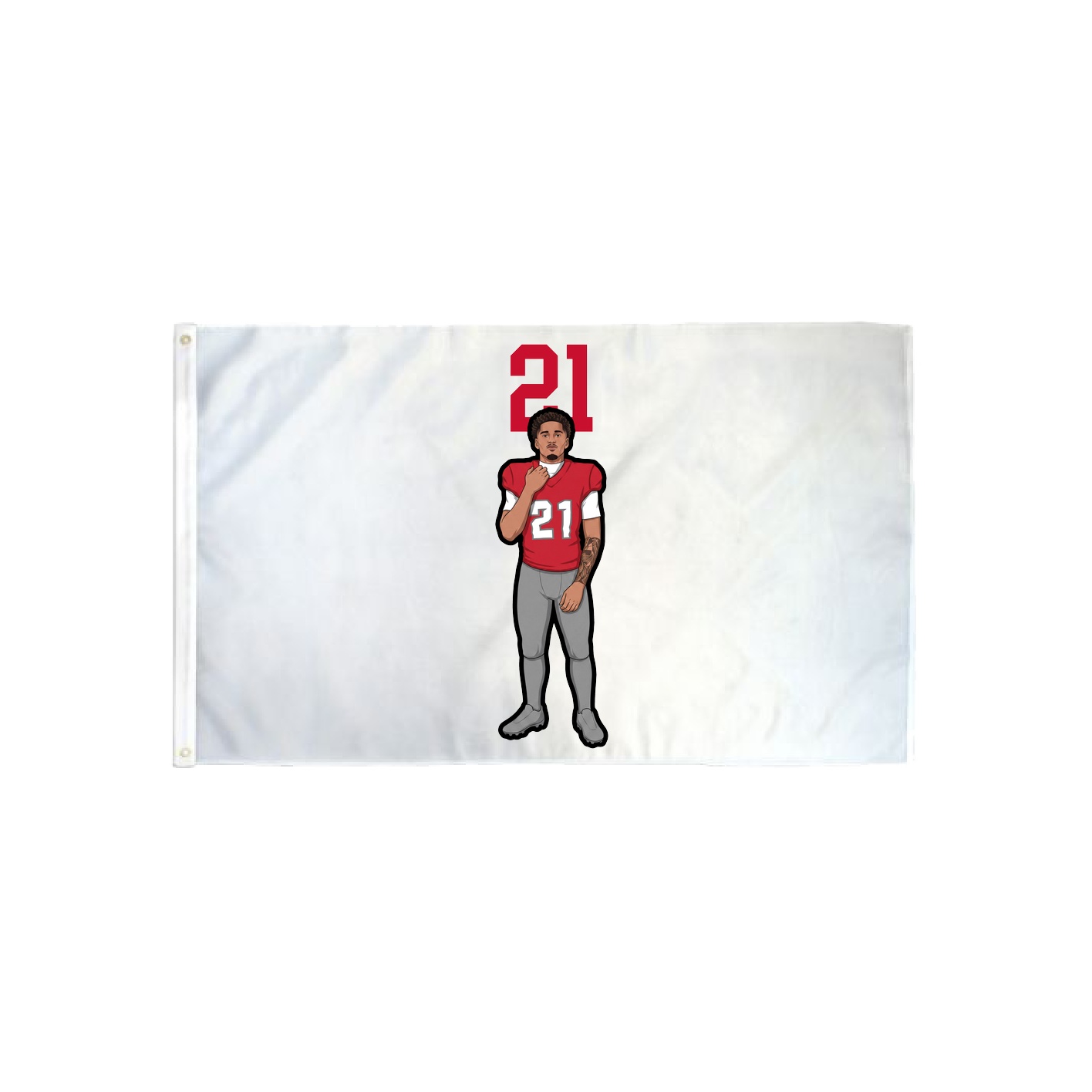 3x5 Flag — Number Top in Classic
