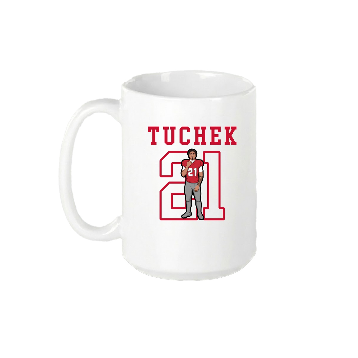 15oz Coffee Mug — Shirsey in White