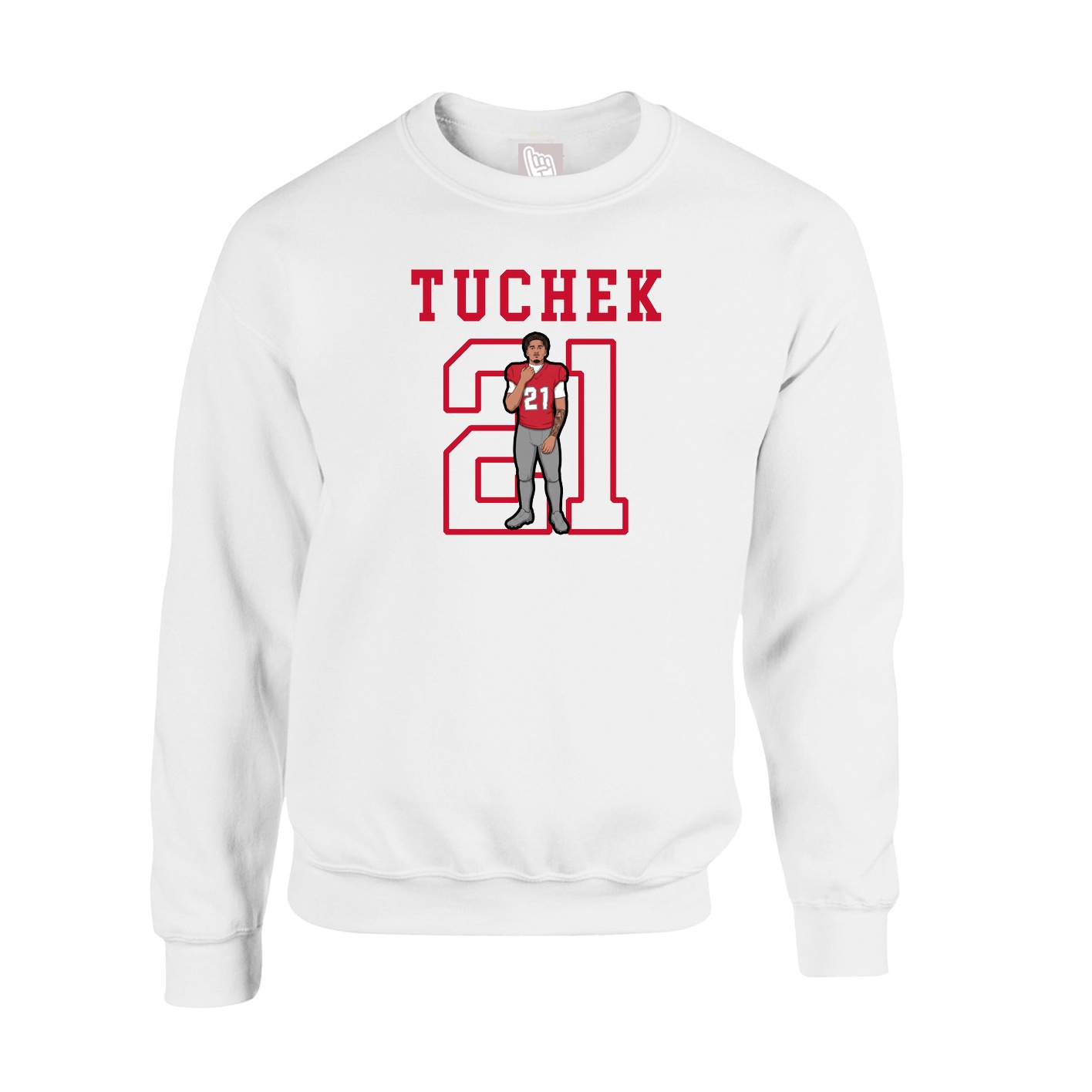 Fleece Crew — Shirsey in White