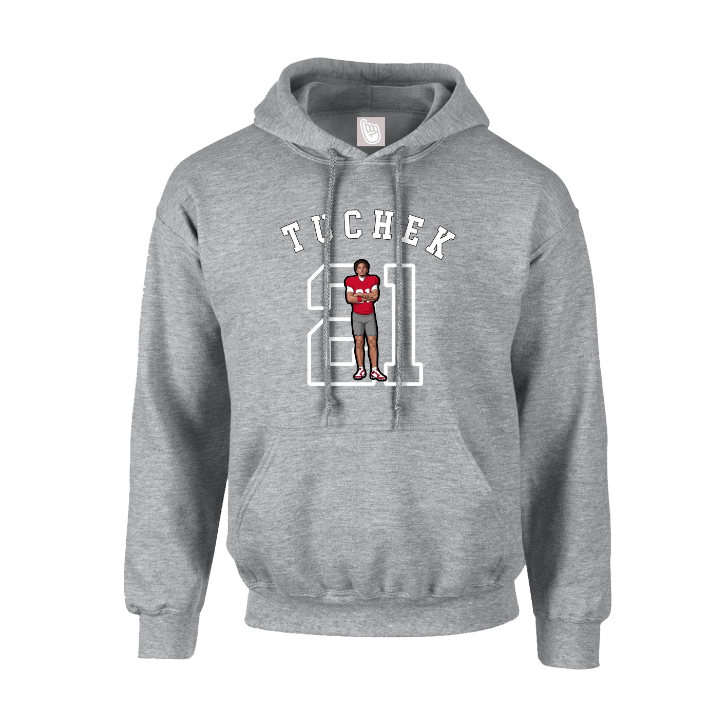 Hoodie — Shirsey Arch in Grey