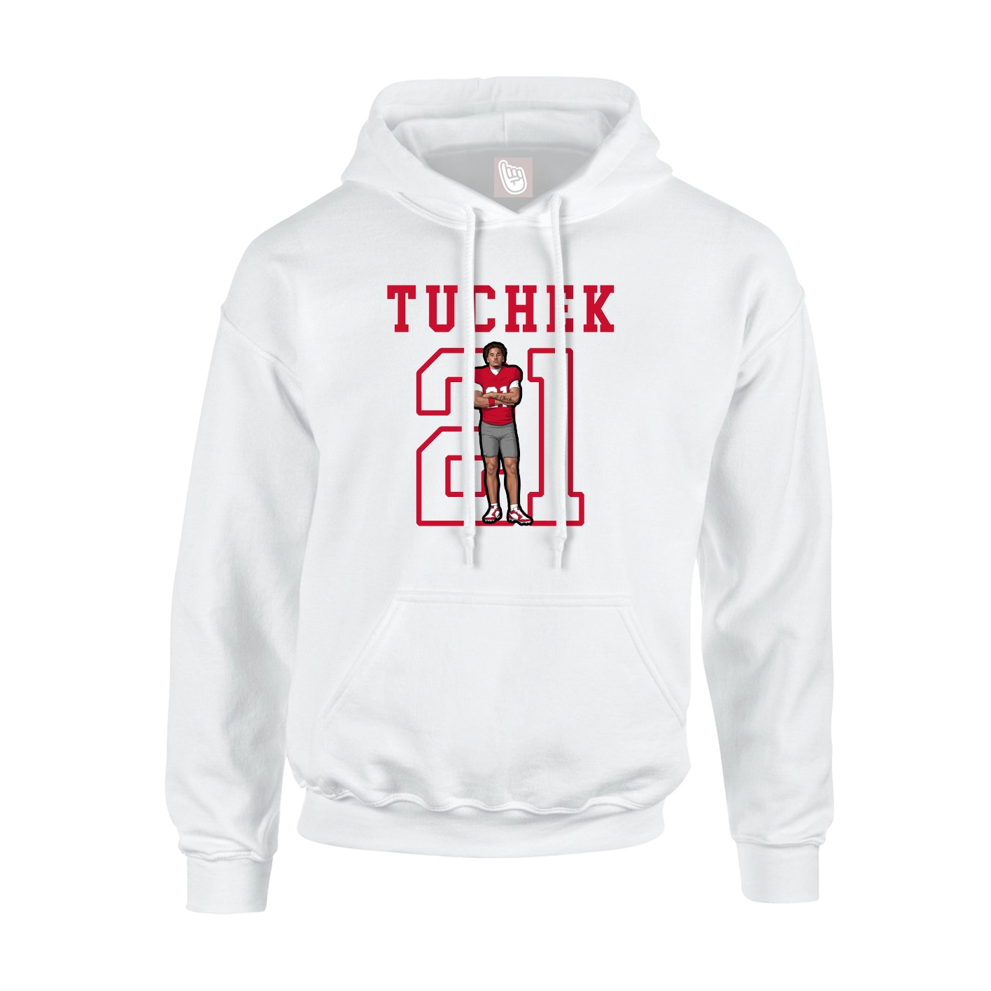 Youth Hoodie — Shirsey in White