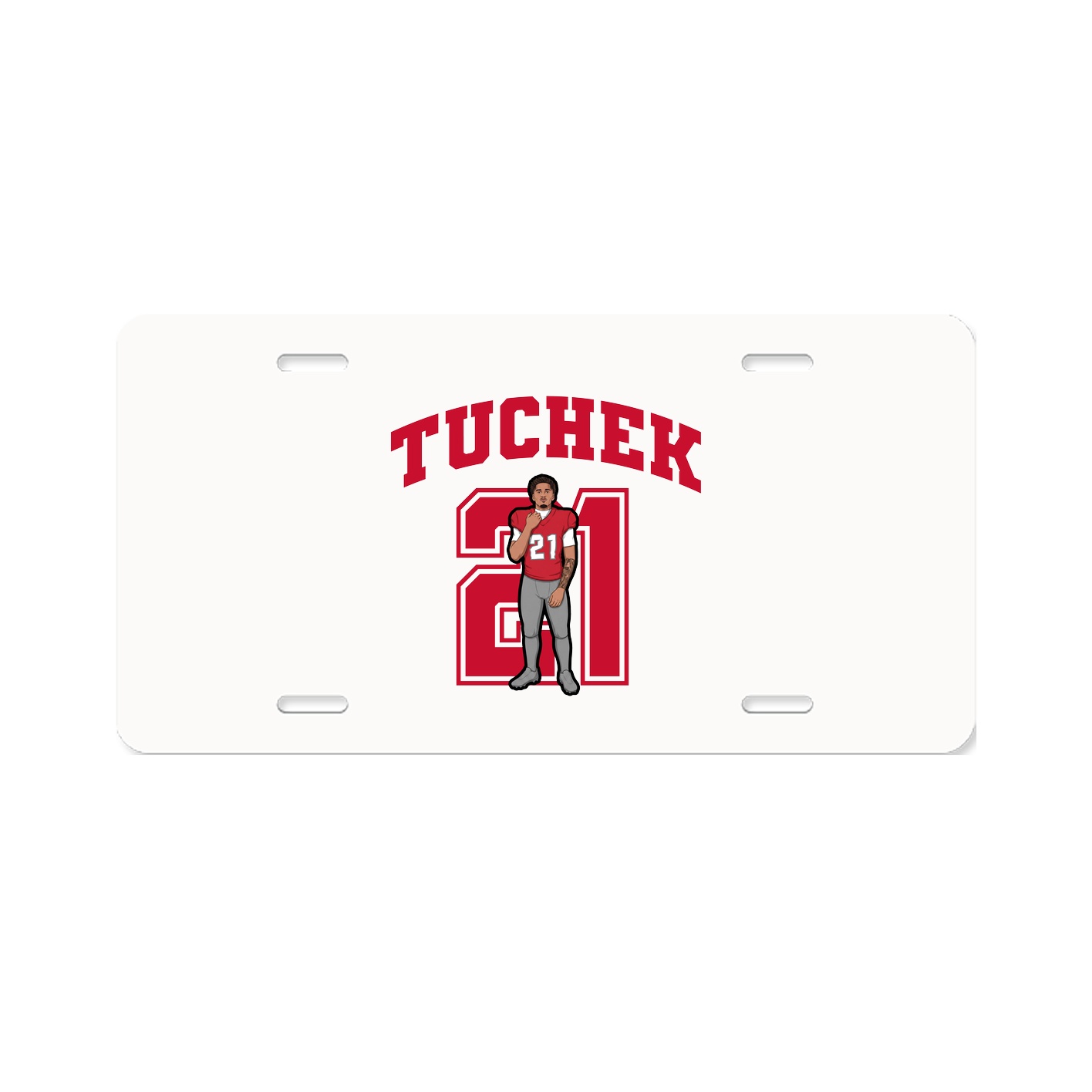 License Plate — Number in Classic