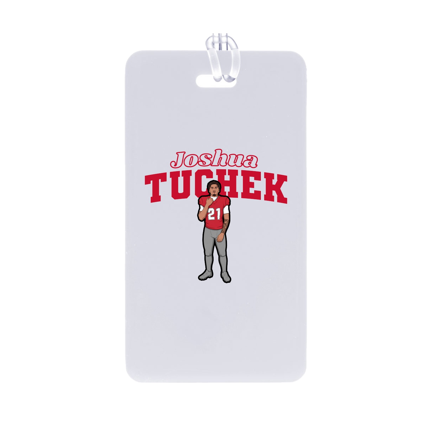 Bag Tag — Name Arch in Classic
