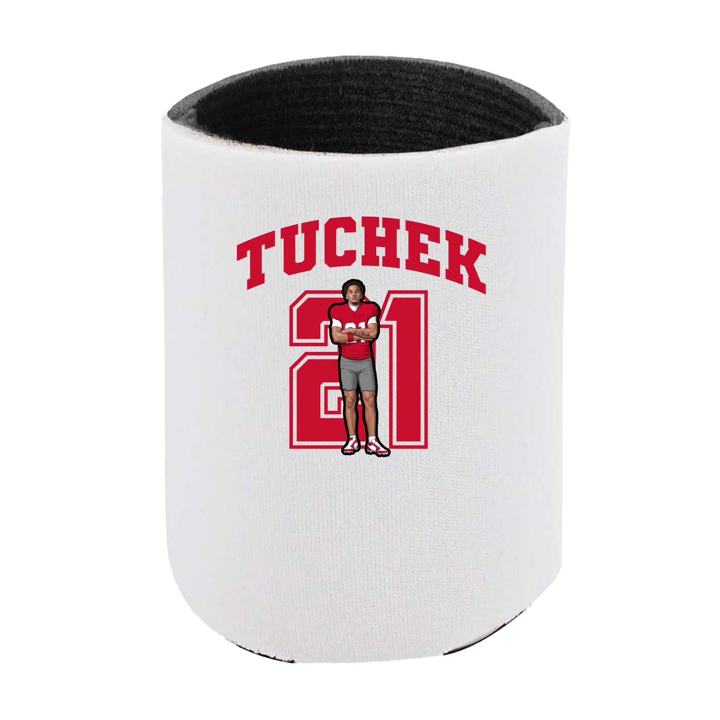 Can Holder — Number in White