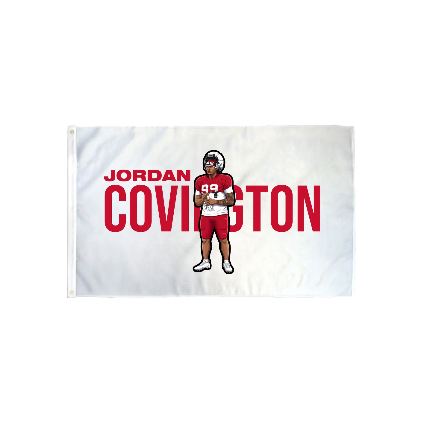 3x5 Flag — Player Name in Classic