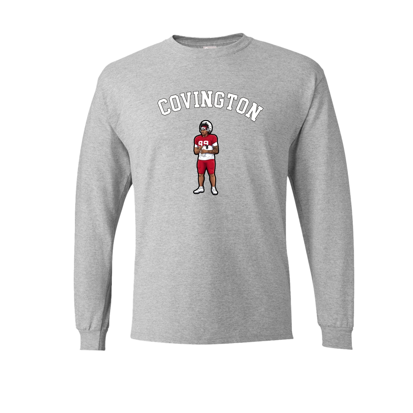 Long Sleeve Tee — Shirsey Arch in Grey