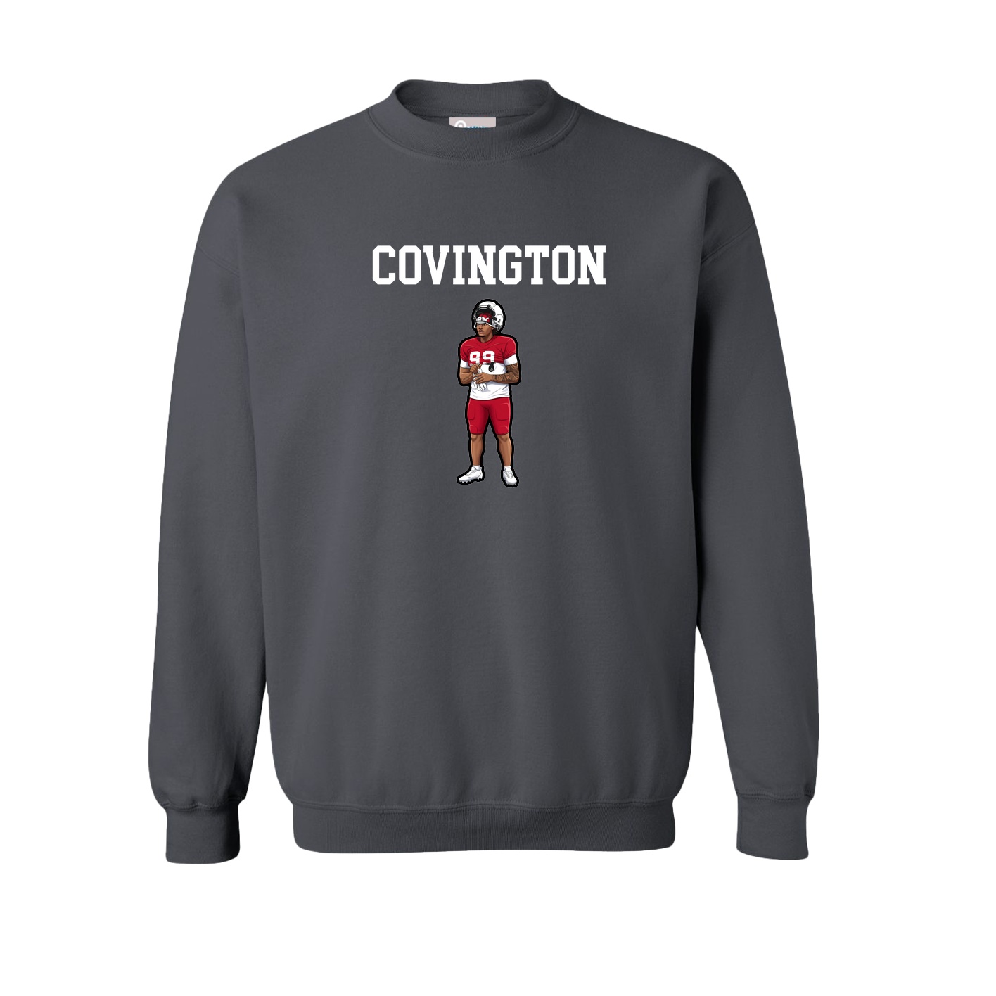 Fleece Crew — Shirsey in Grey