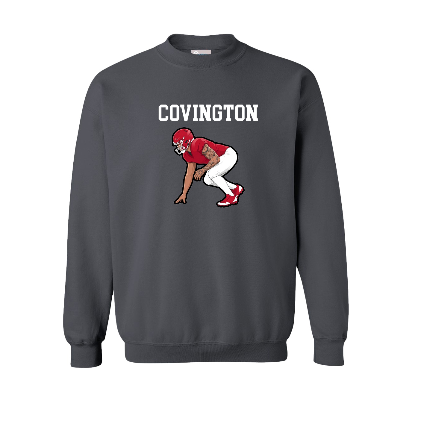 Fleece Crew — Shirsey in Grey
