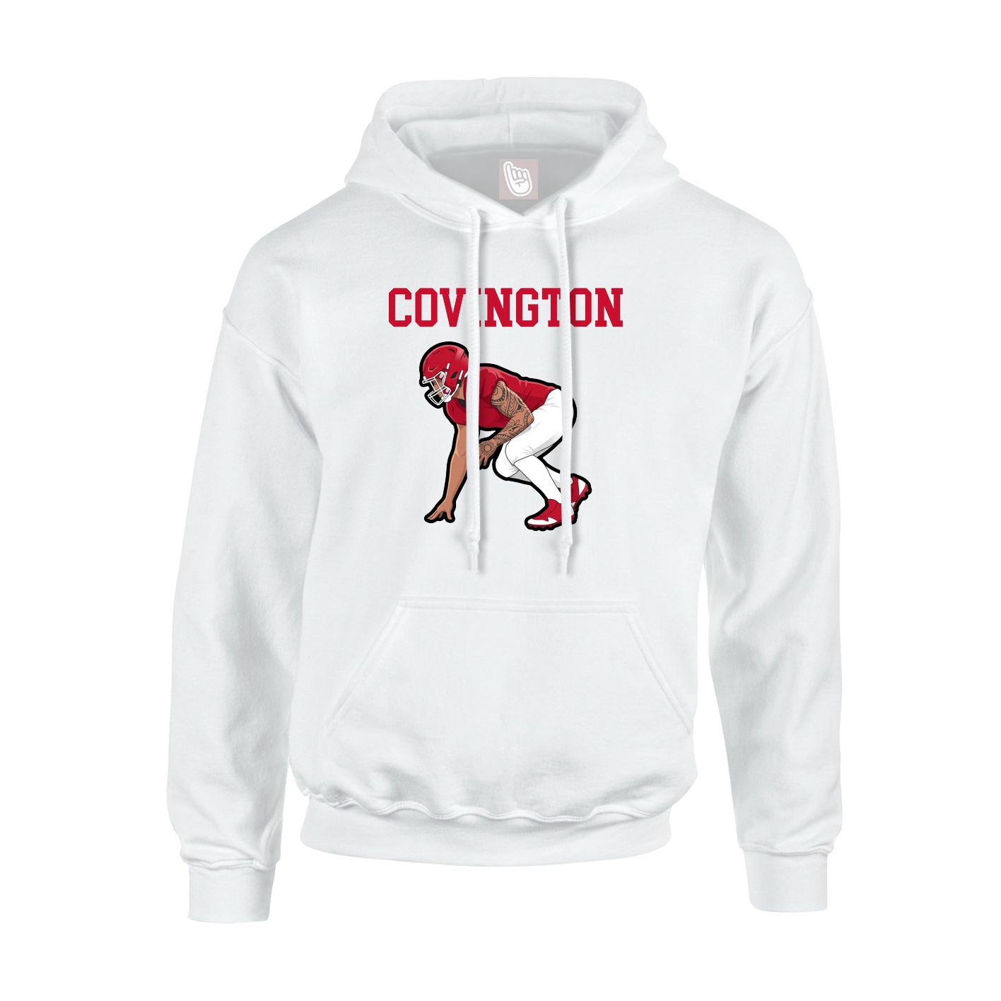 Youth Hoodie — Shirsey in White