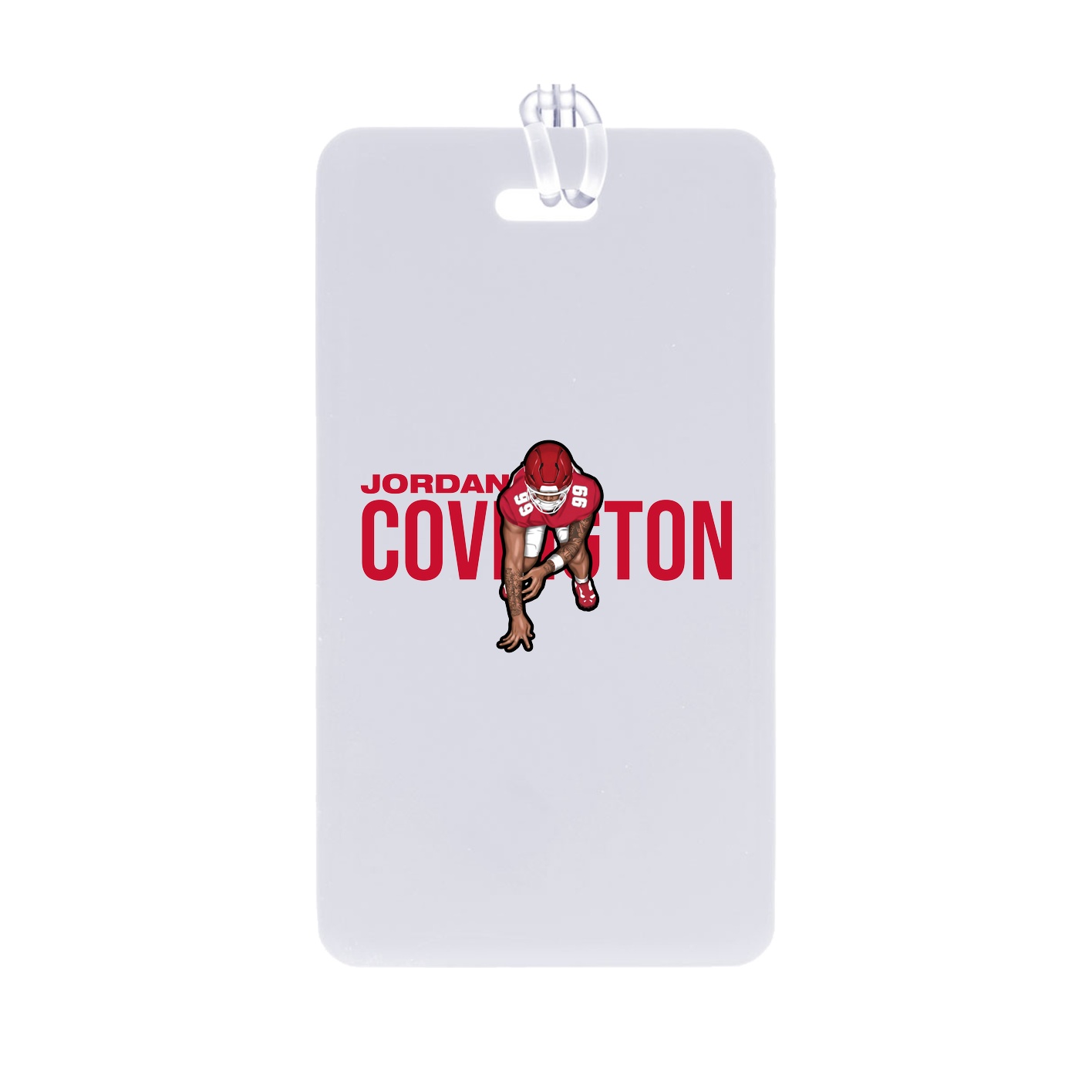 Bag Tag — Player Name in Classic