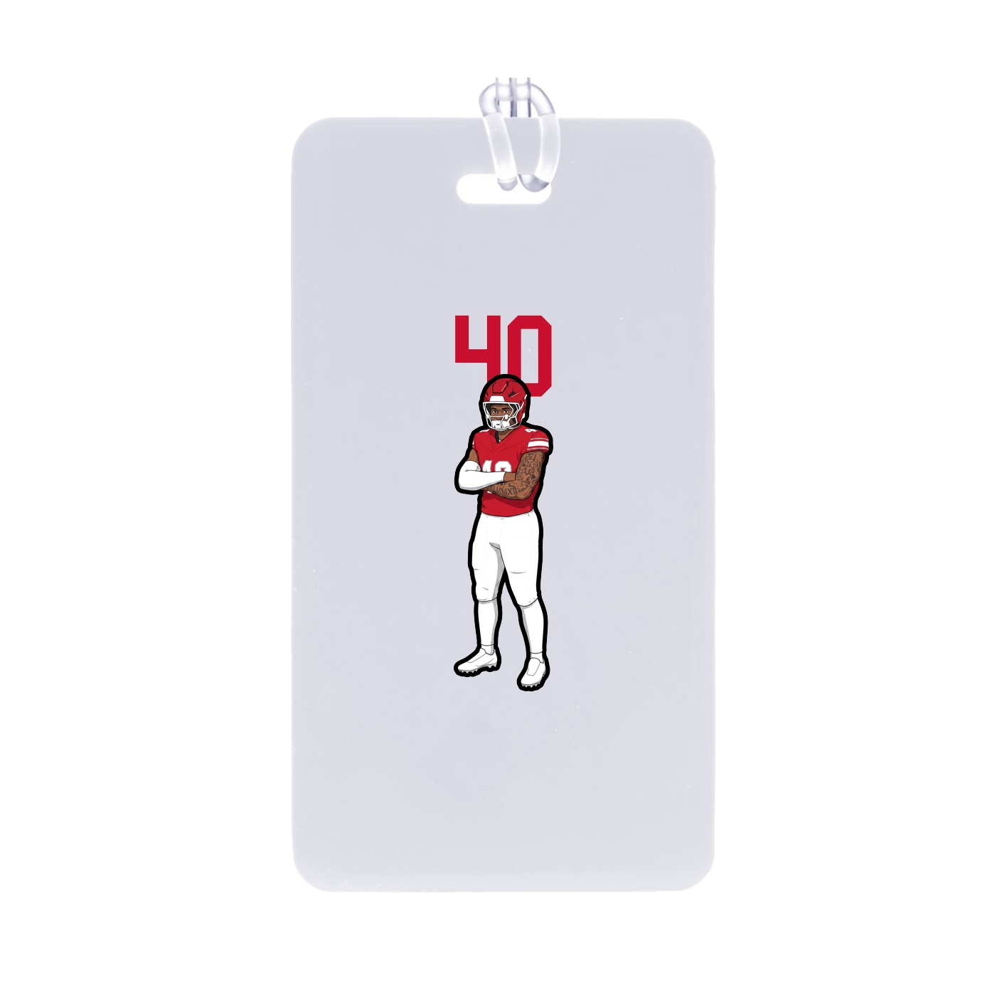 Bag Tag — Number Top in Classic