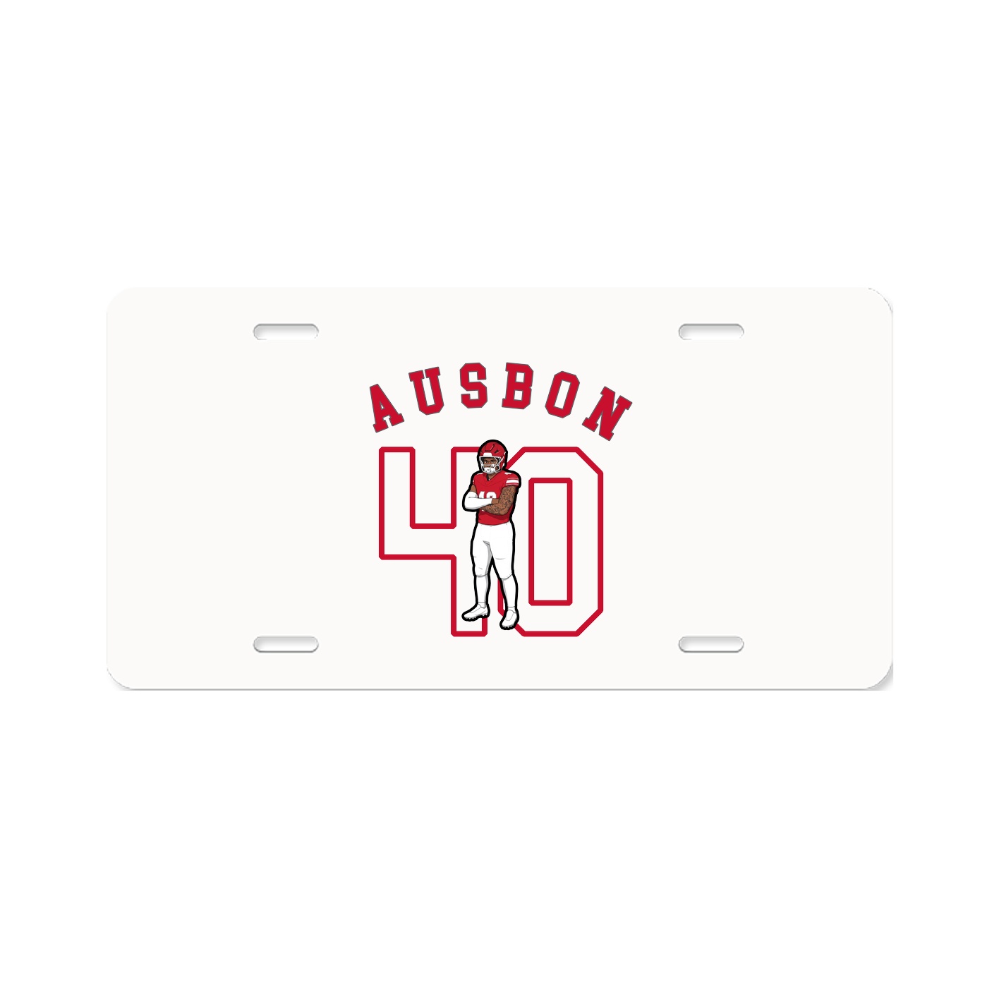 License Plate — Shirsey Arch in Classic