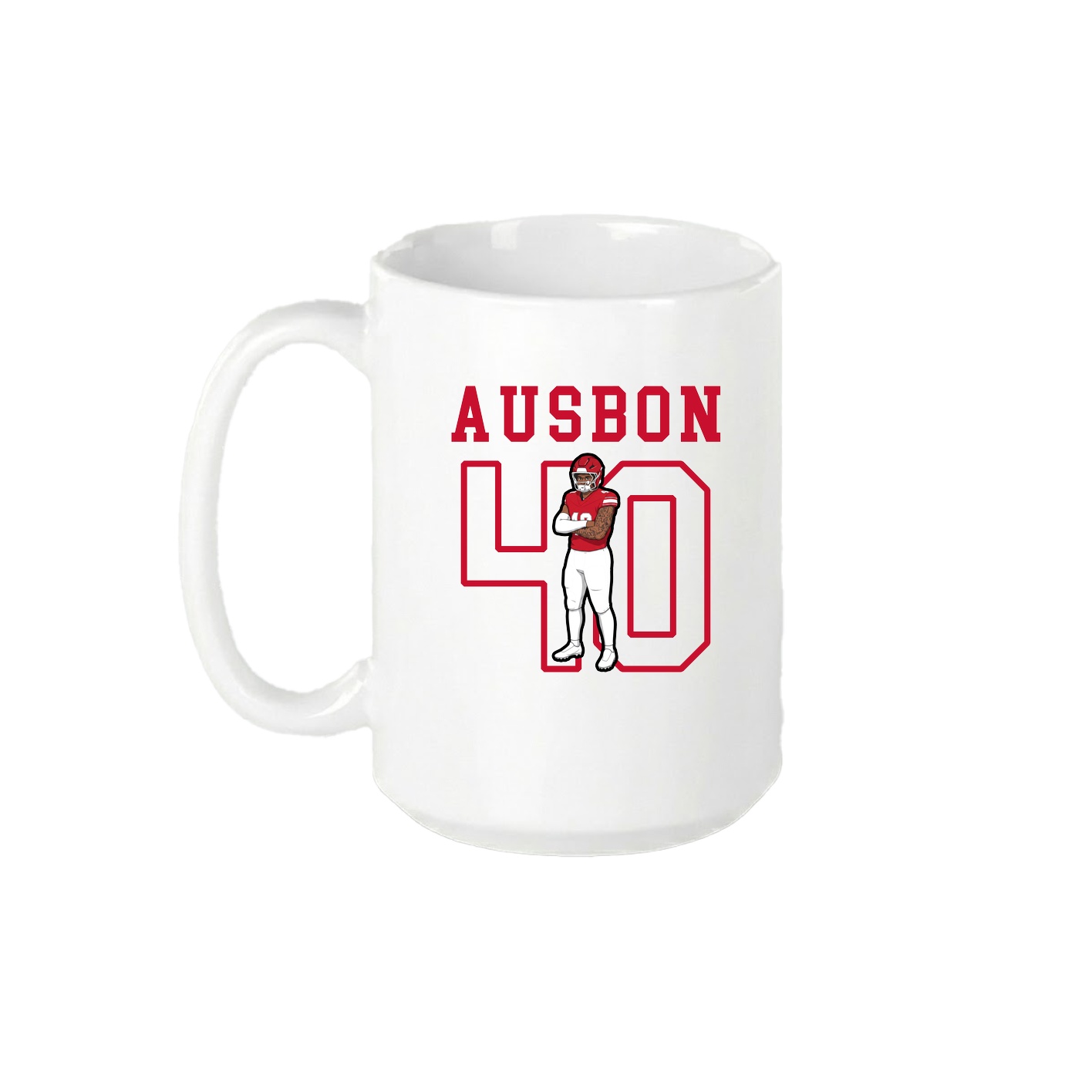 15oz Coffee Mug — Shirsey in White