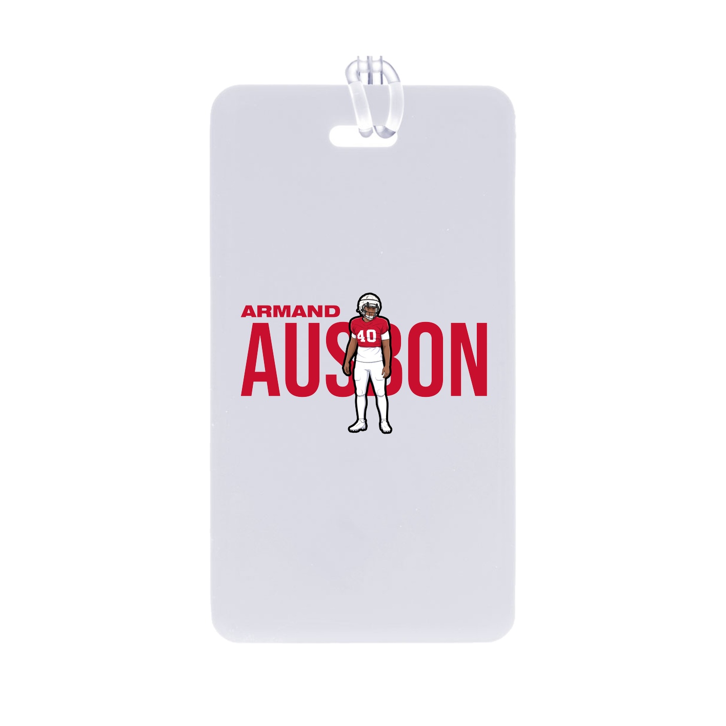 Bag Tag — Player Name in Classic