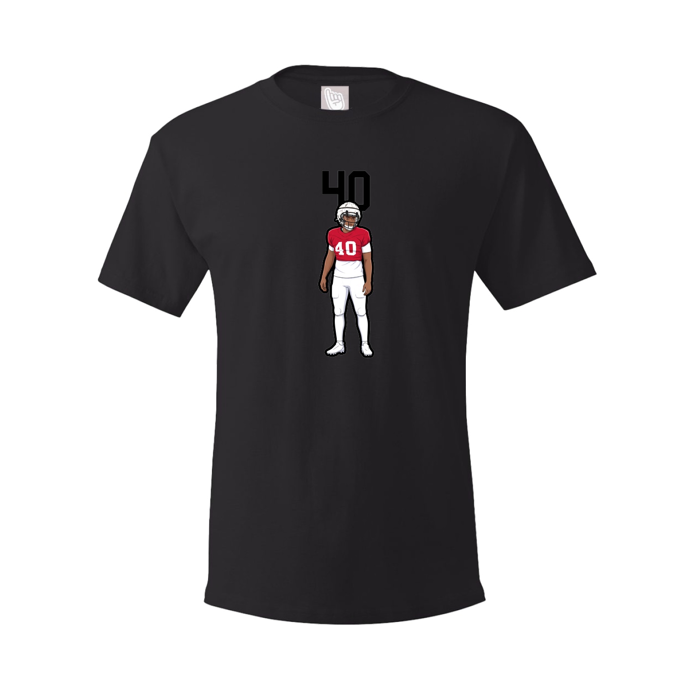 Tee — Number Top in Black