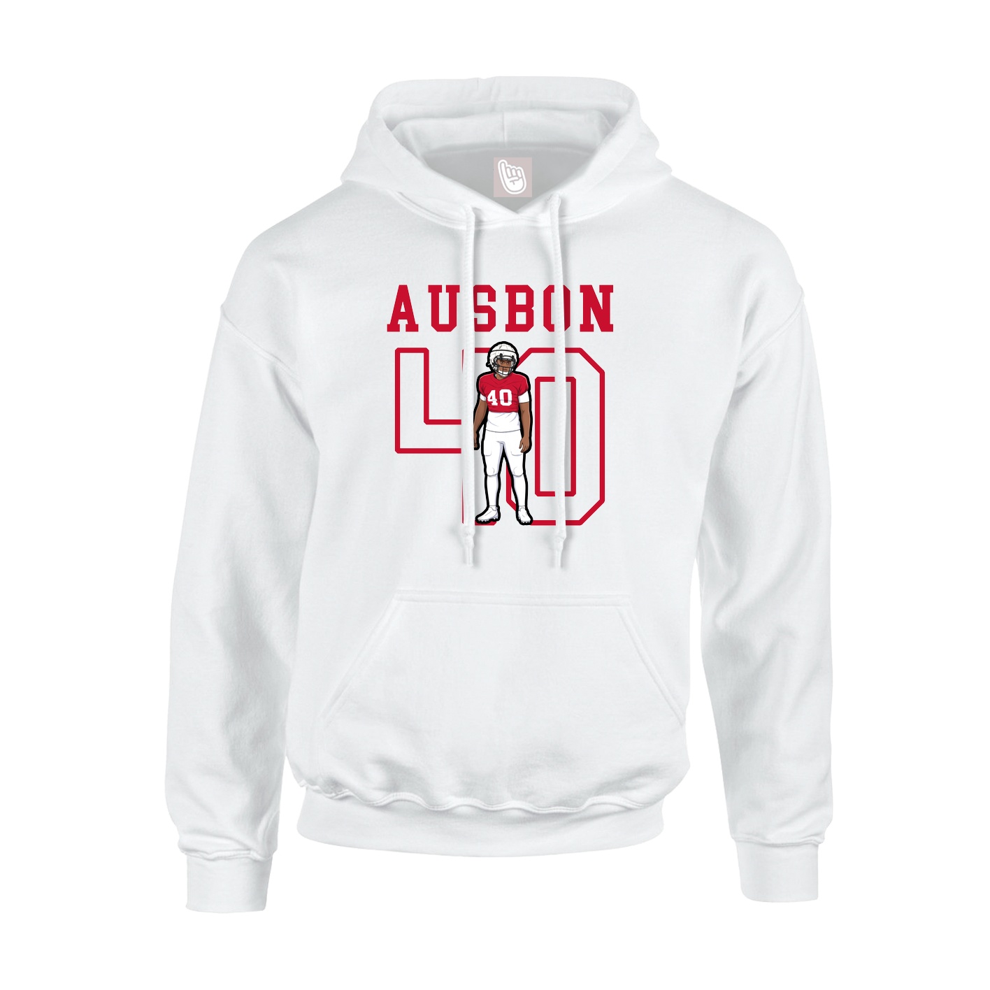 Youth Hoodie — Shirsey in White
