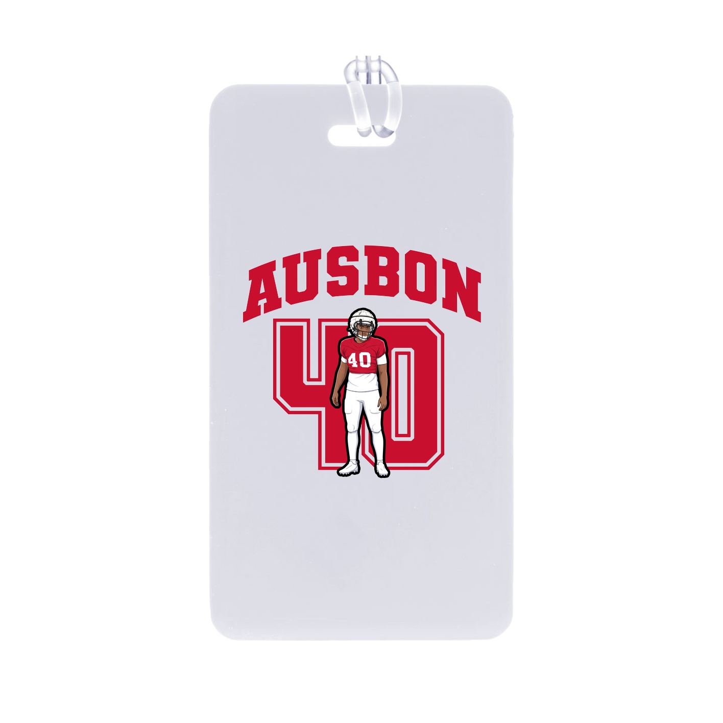 Bag Tag — Number in Classic