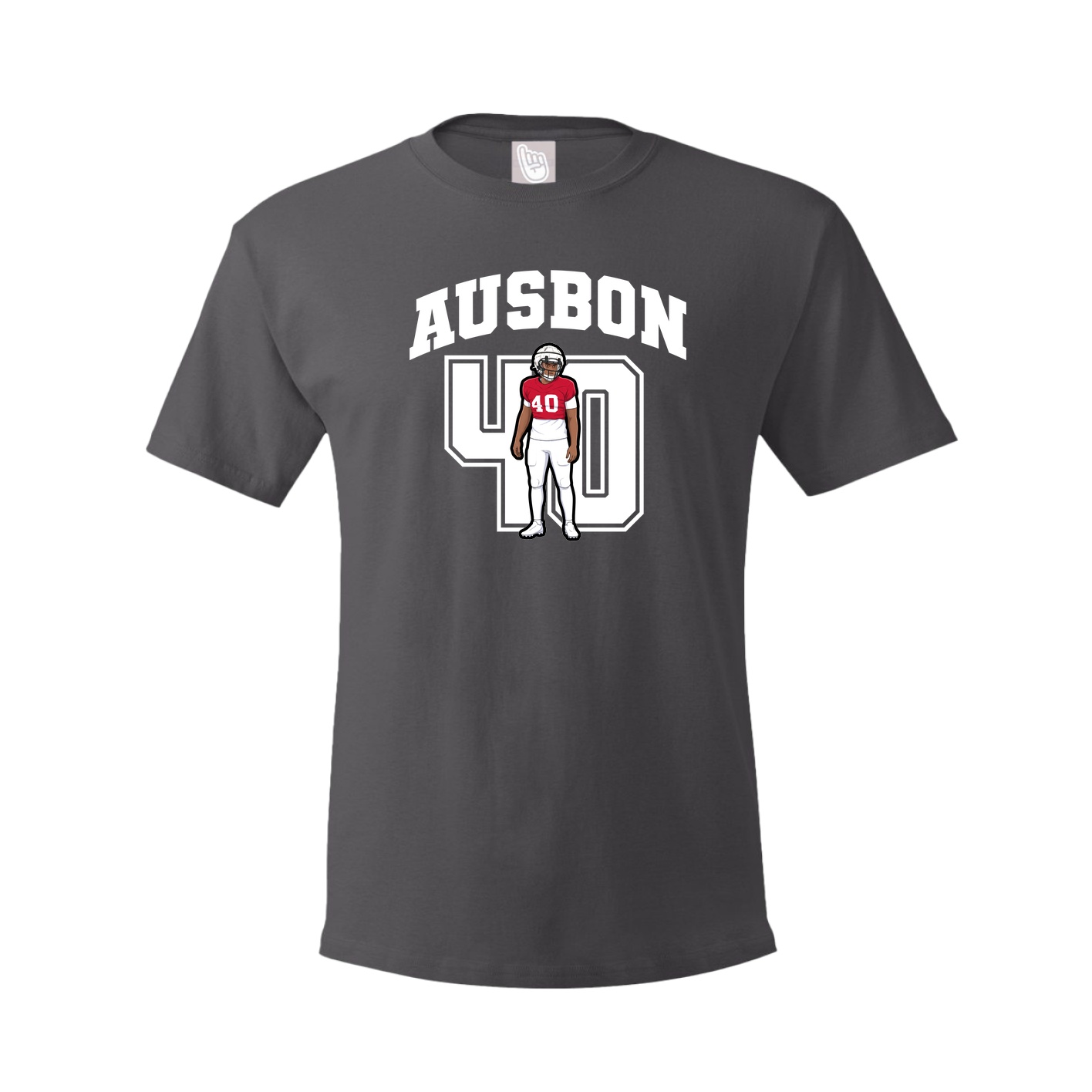 Tee — Number in Grey