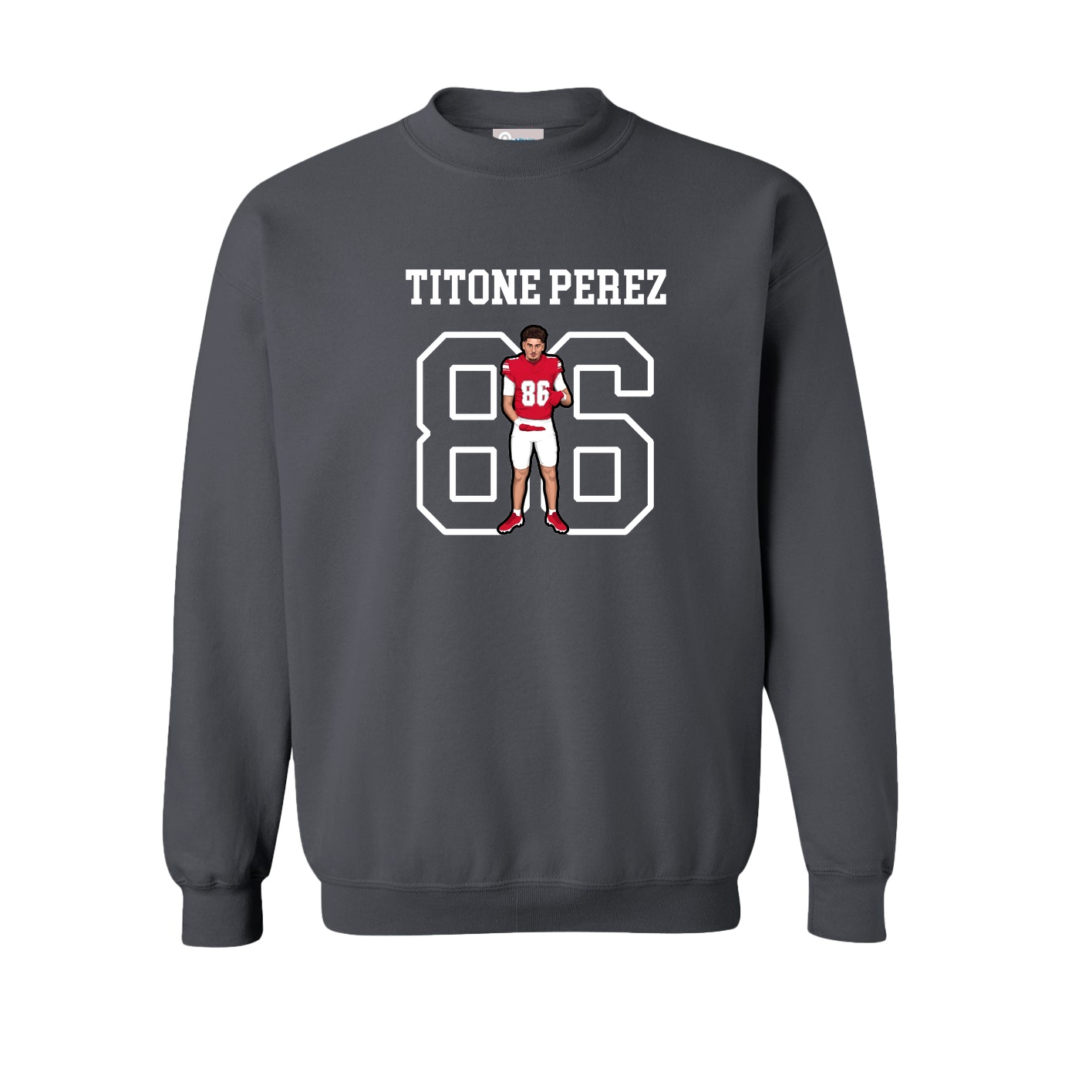 Fleece Crew — Shirsey in Grey
