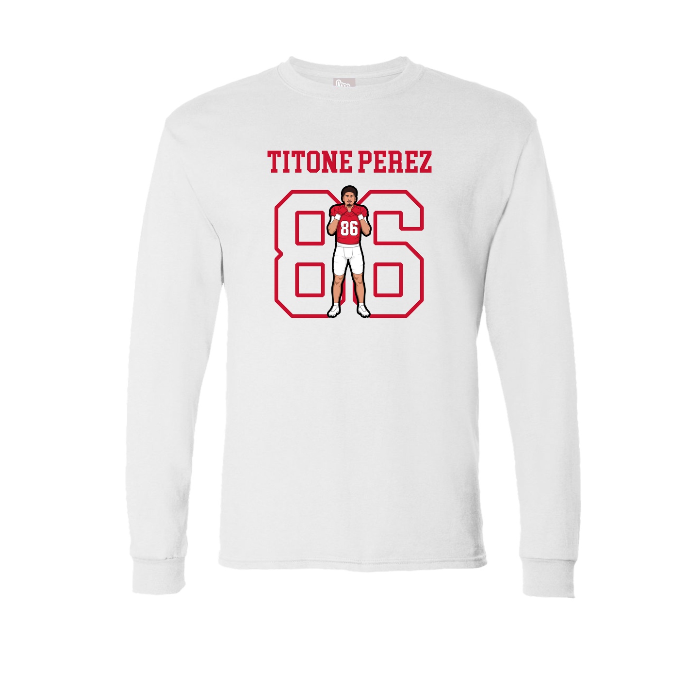 Long Sleeve Tee — Shirsey in White