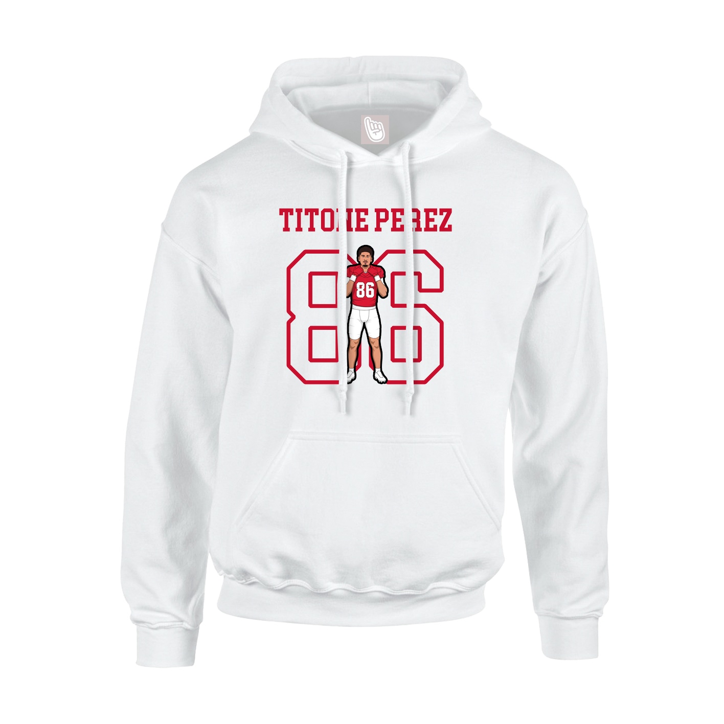 Youth Hoodie — Shirsey in White