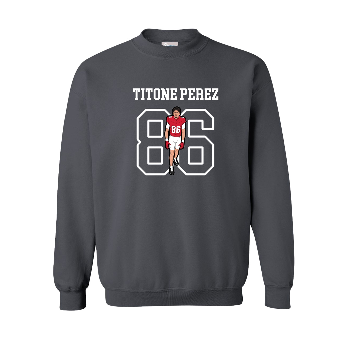 Fleece Crew — Shirsey in Grey
