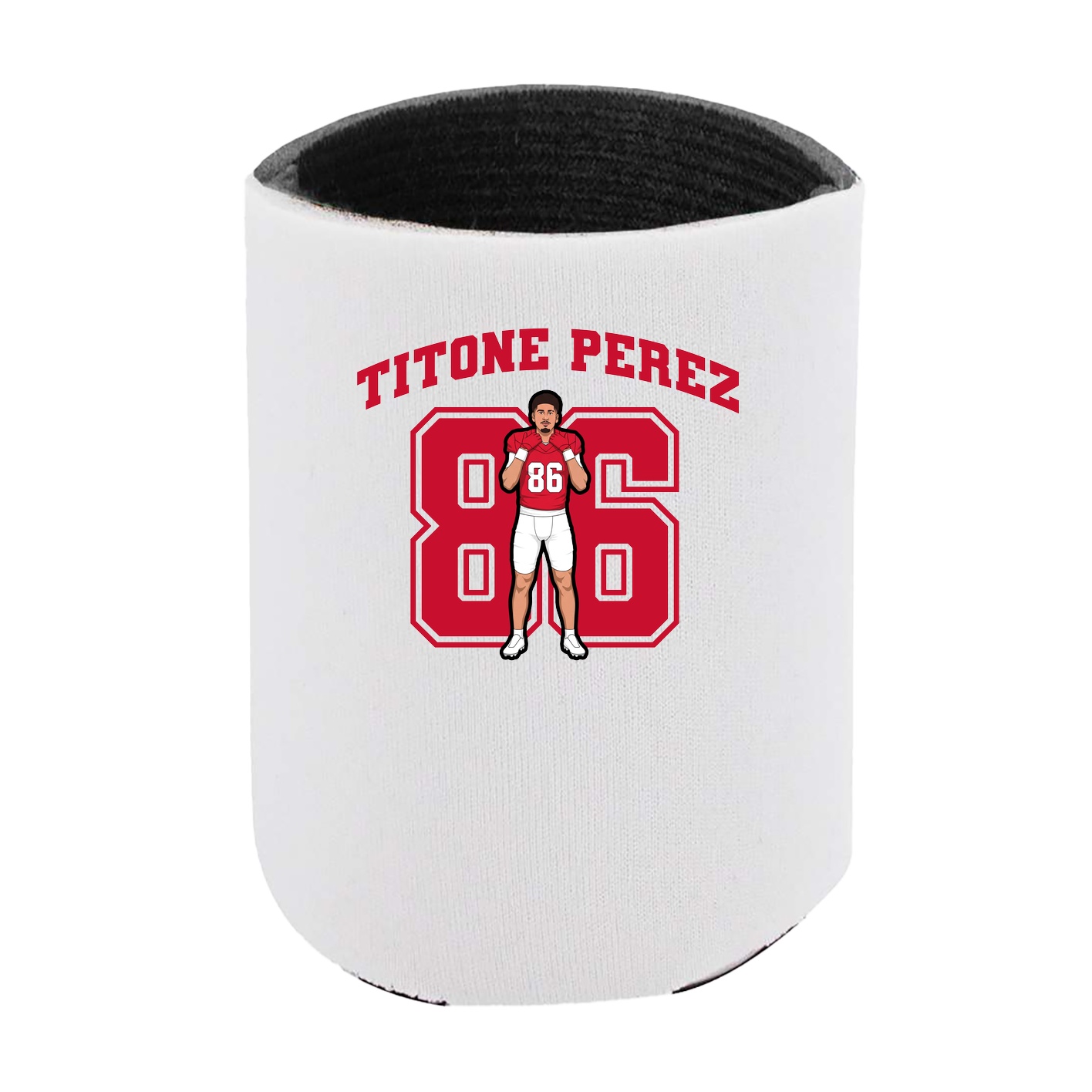 Can Holder — Number in White