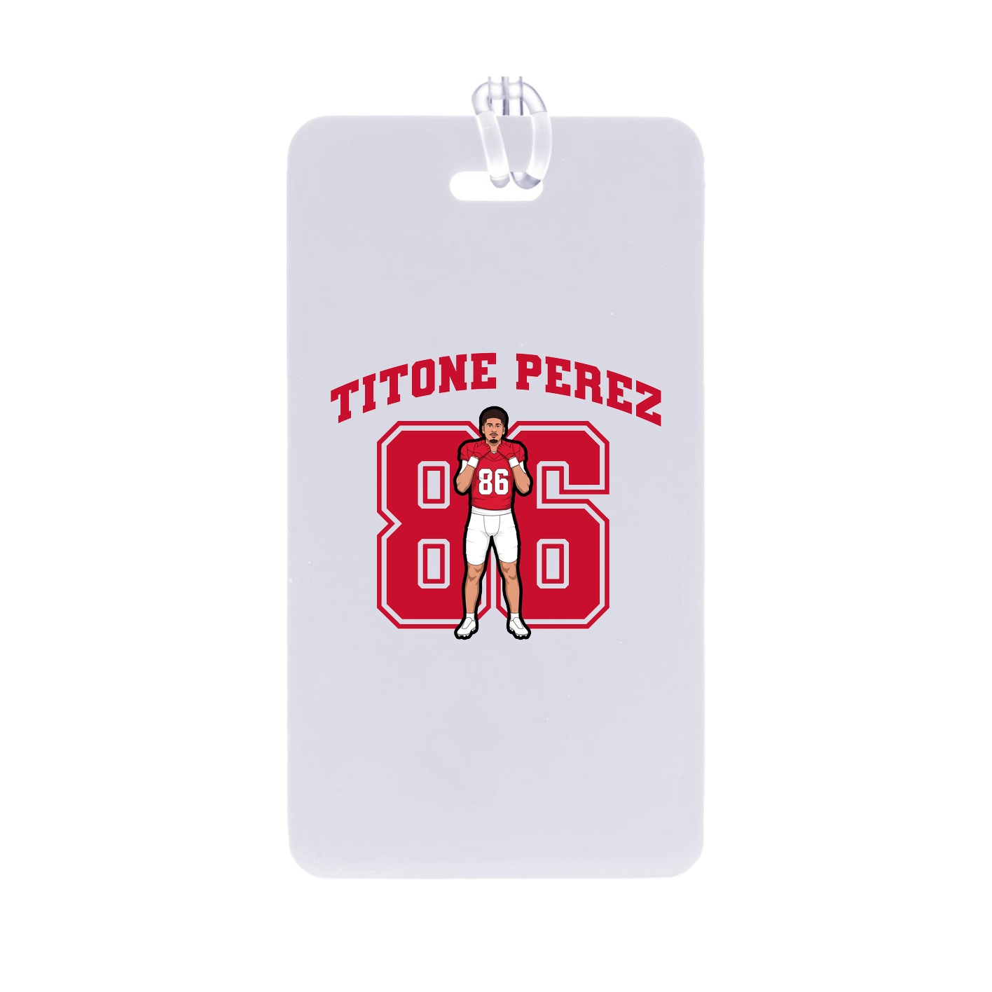 Bag Tag — Number in Classic