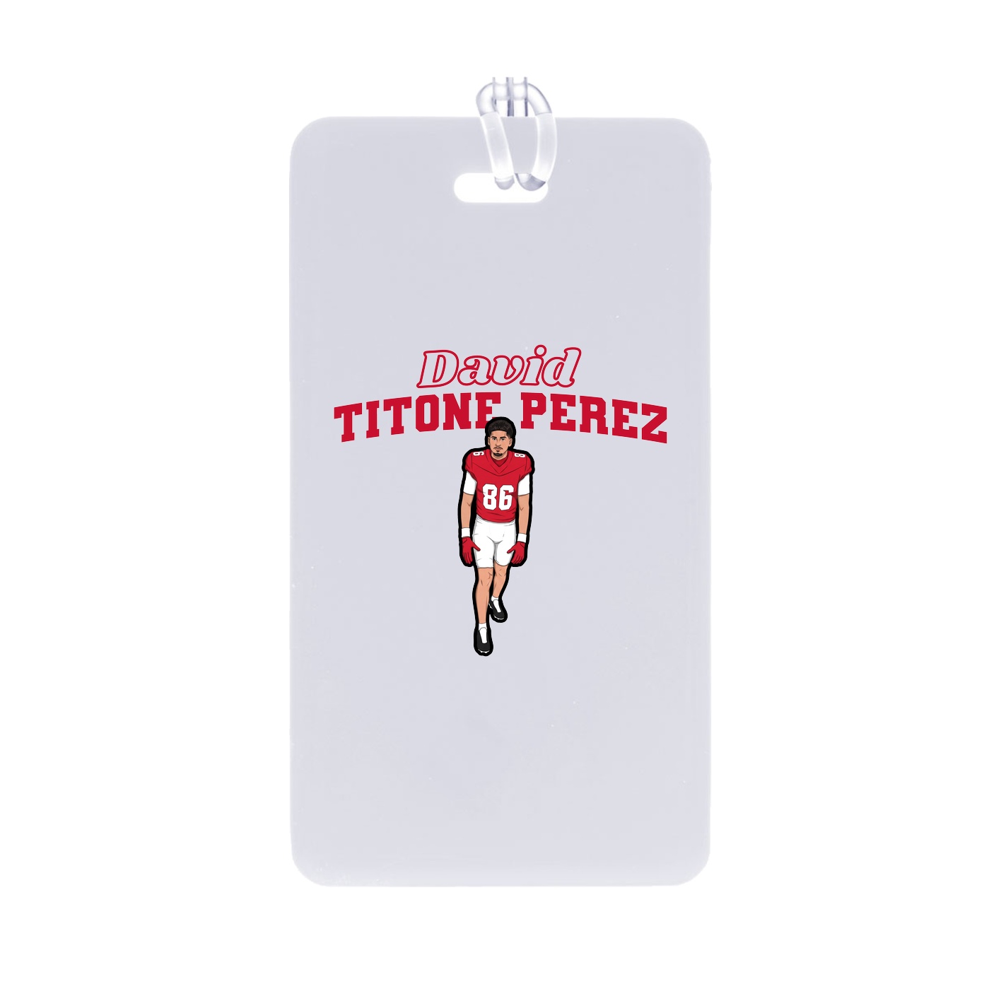 Bag Tag — Name Arch in Classic