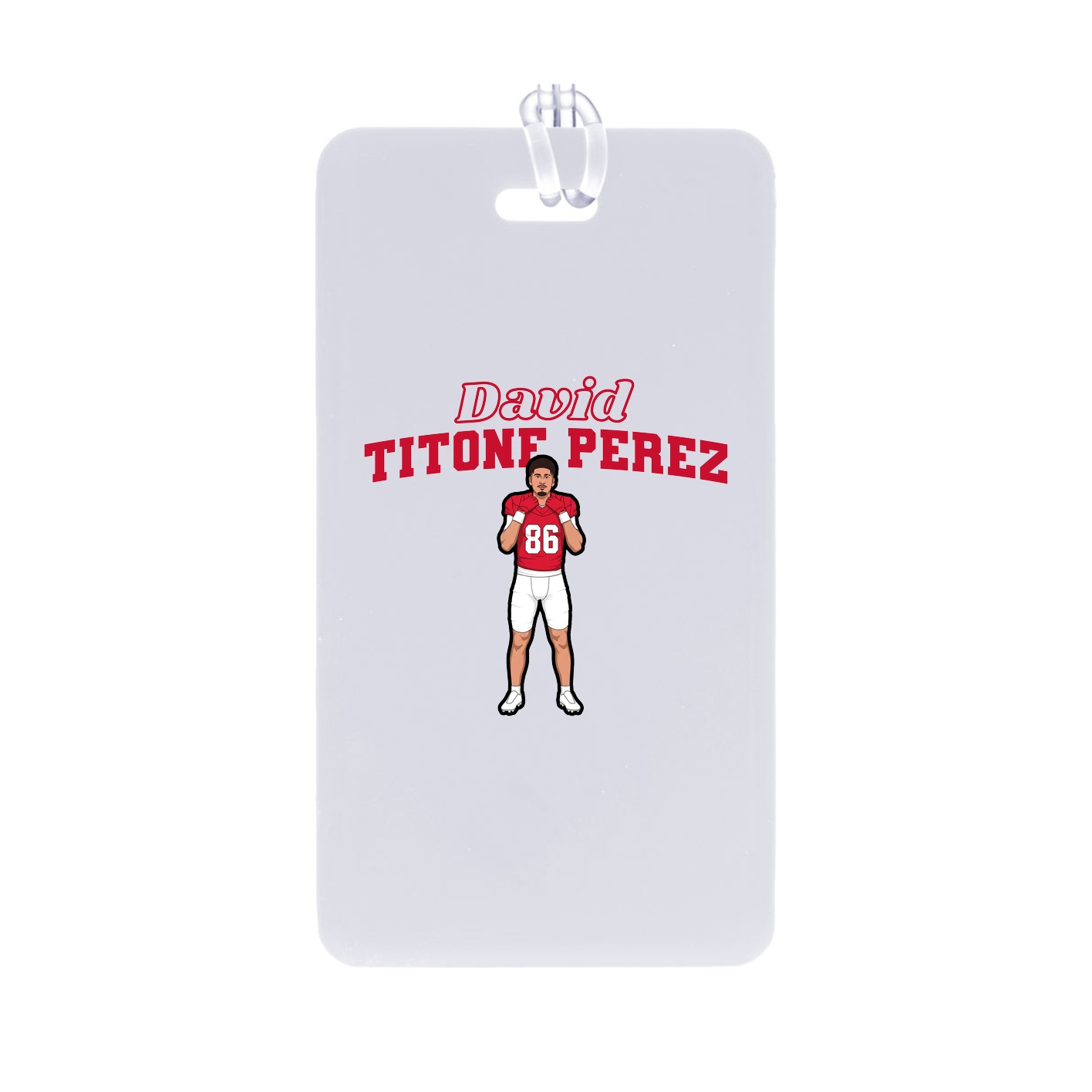 Bag Tag — Name Arch in Classic
