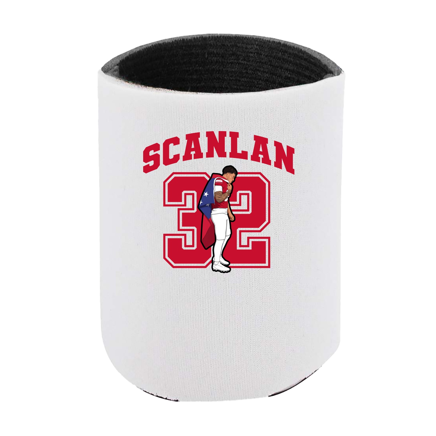 Can Holder — Number in White