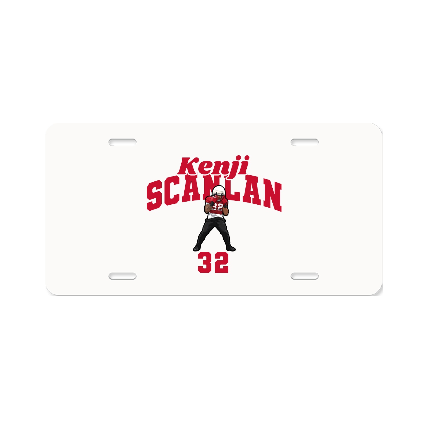 License Plate — Signature Arch in Classic