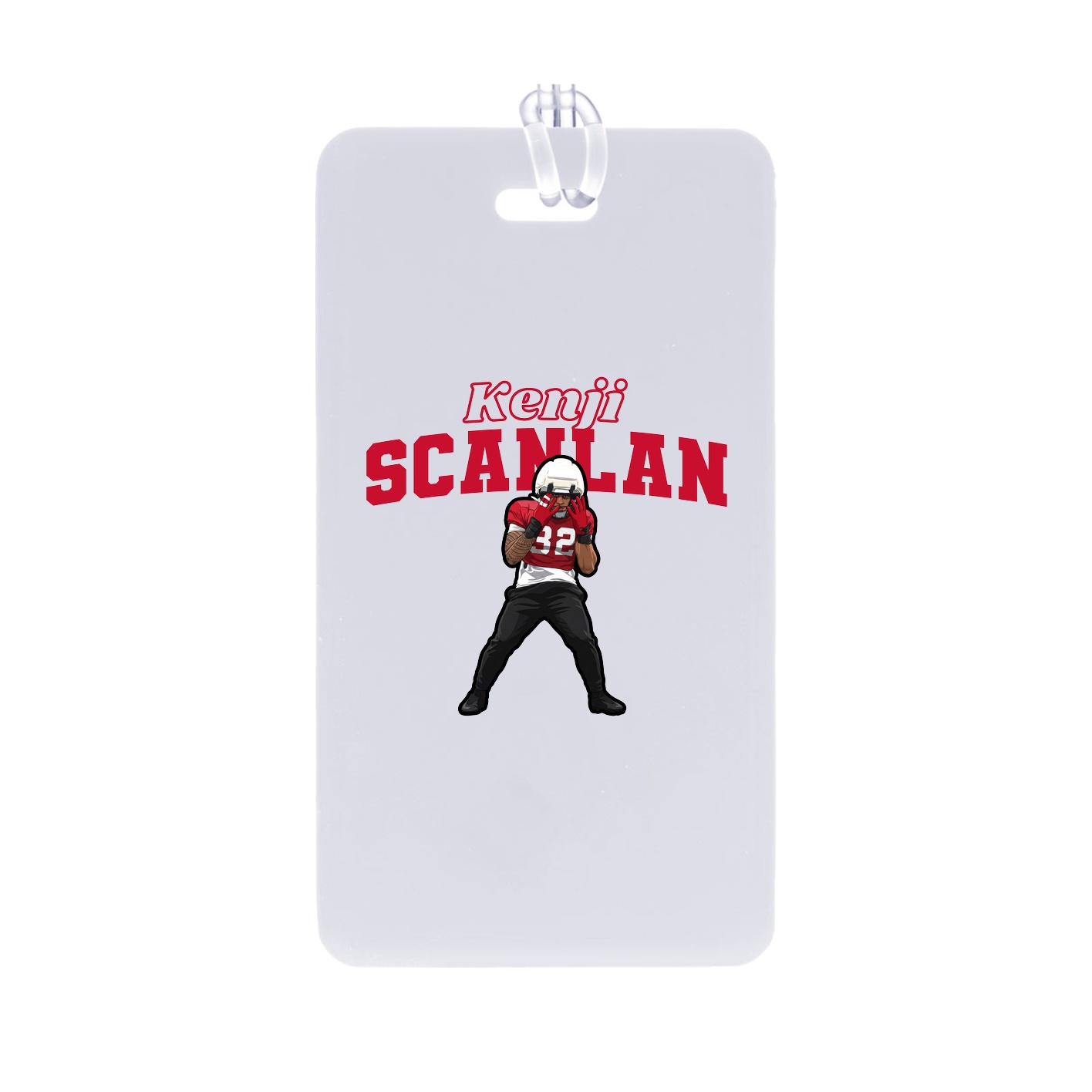 Bag Tag — Name Arch in Classic