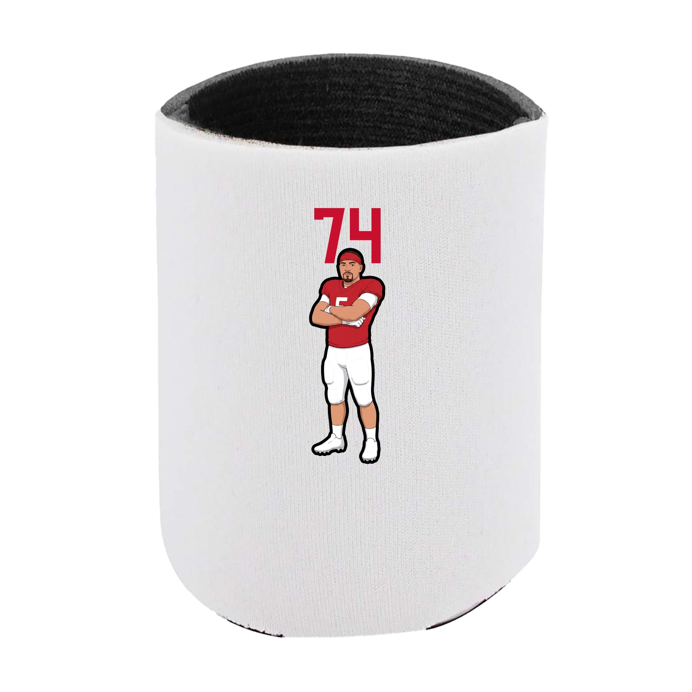 Can Holder — Number Top in White