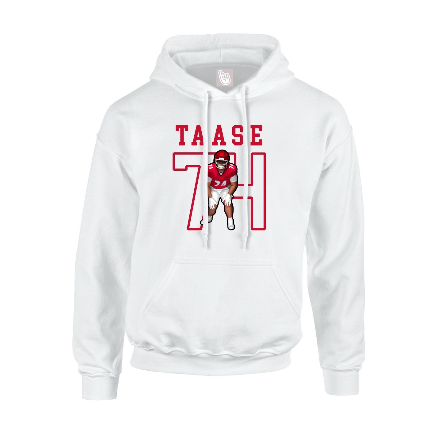 Hoodie — Shirsey in White