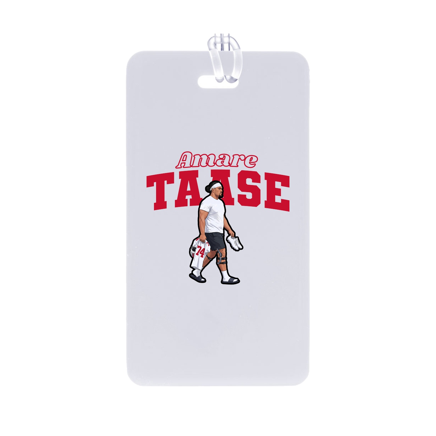 Bag Tag — Name Arch in Classic